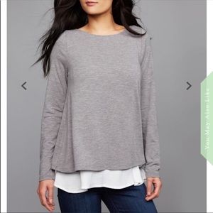 Maternity Nursing gray top